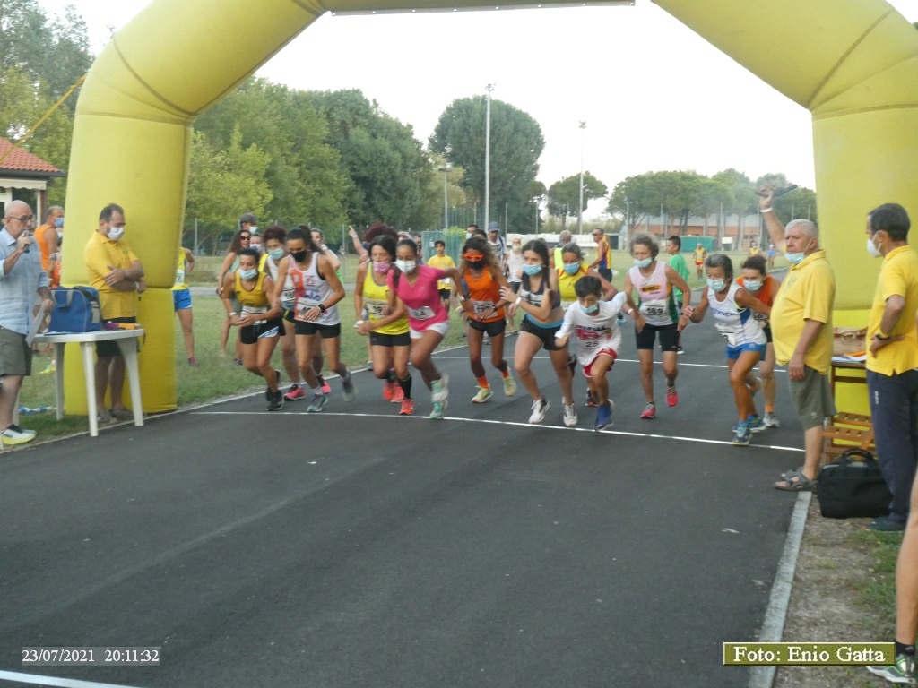 Cotignola: Staffetta 4x1,3 - 23 luglio 2021
